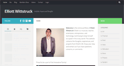 Desktop Screenshot of elliottwittstruck.com